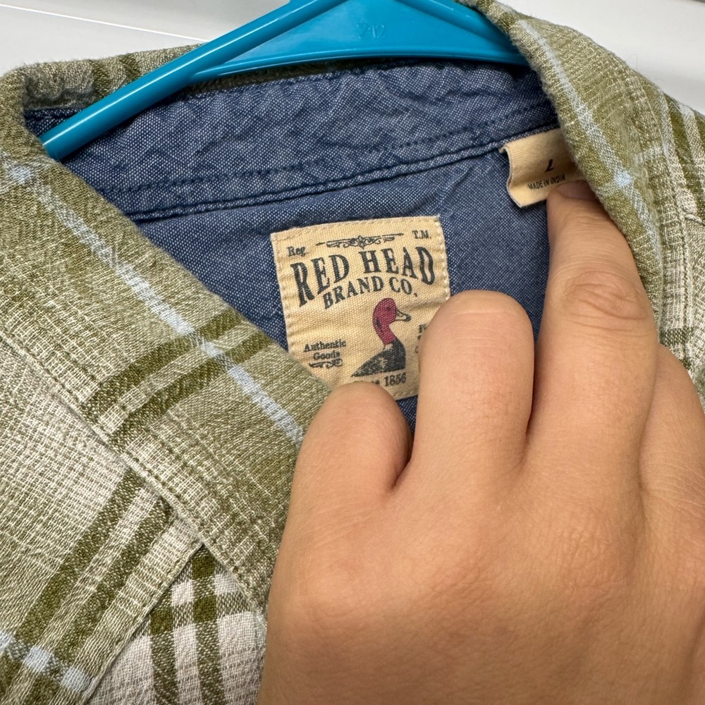 Red Head Plaid Shirt